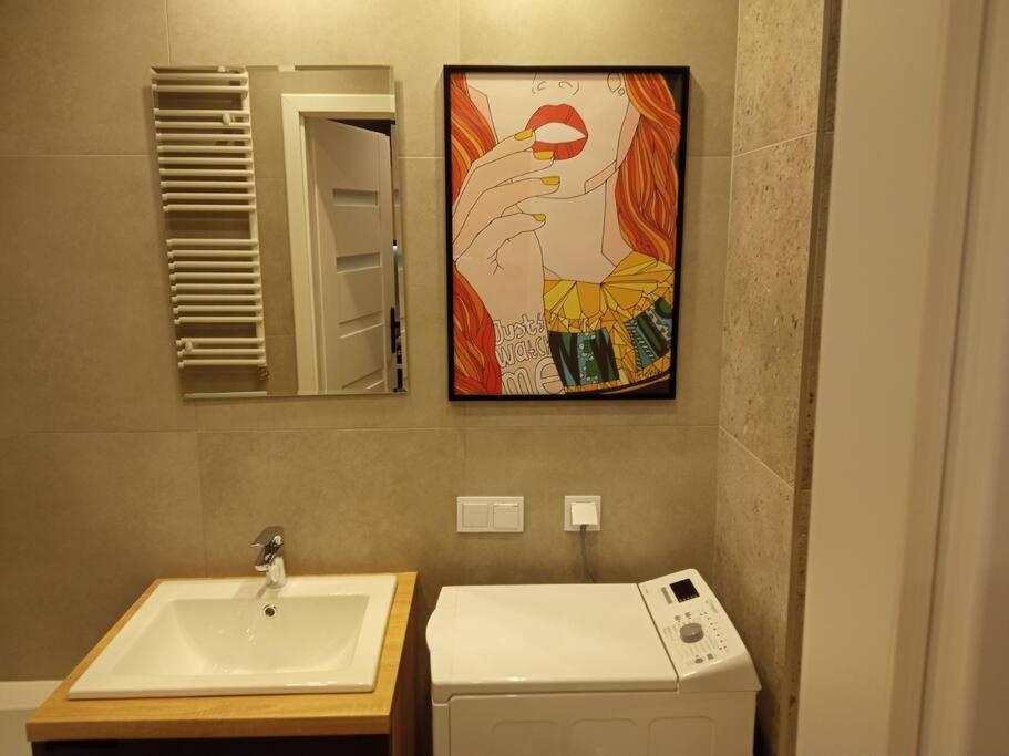 Apartament Nowa Stocznia Gdaňsk Exteriér fotografie