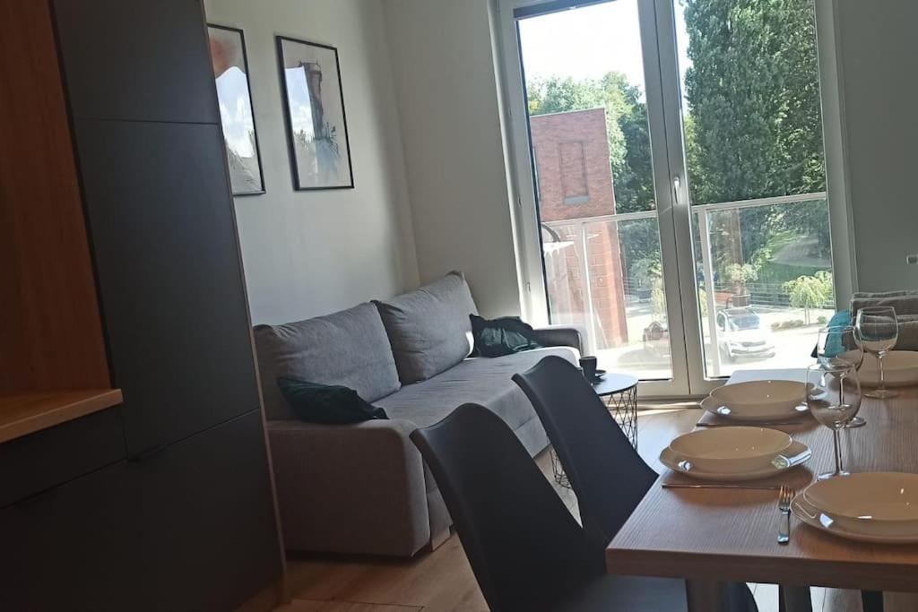 Apartament Nowa Stocznia Gdaňsk Exteriér fotografie