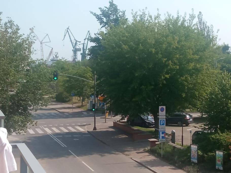 Apartament Nowa Stocznia Gdaňsk Exteriér fotografie